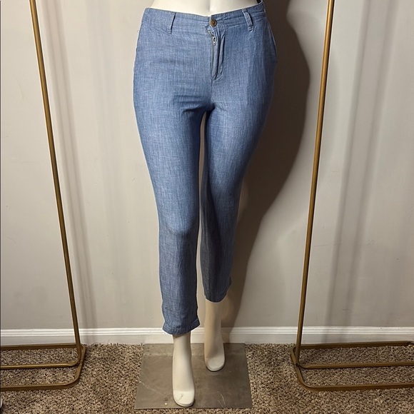 GAP Blue Straight Leg Pants - Picture 1 of 10
